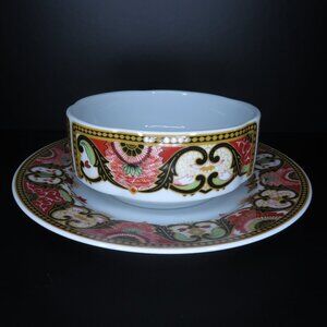 Vintage Georges Briard Bowl and Plate Set
